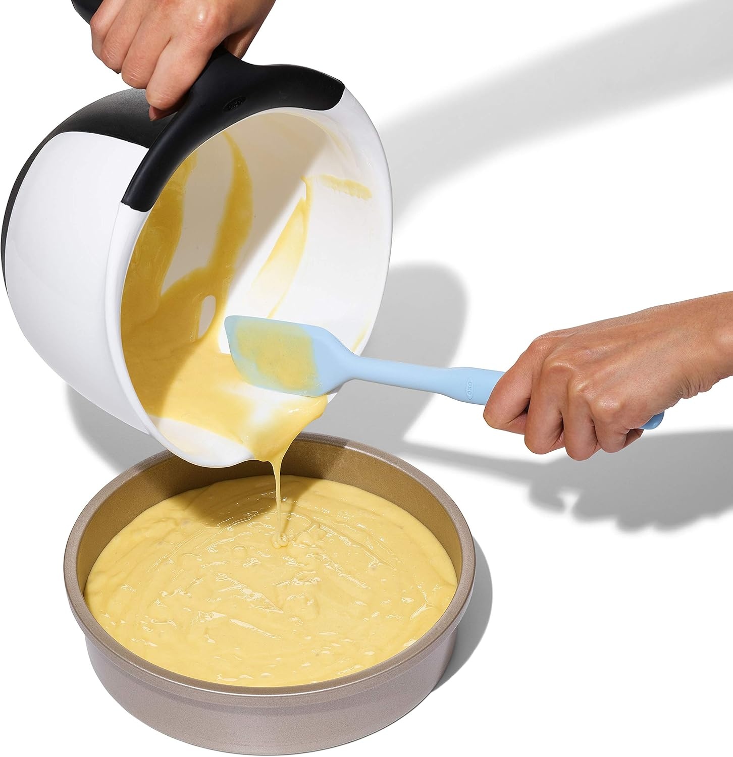 image:imageOXO Good Grips 3 Piece Silicone Spatula Set One Size Multi MulticolorSpatula Set
