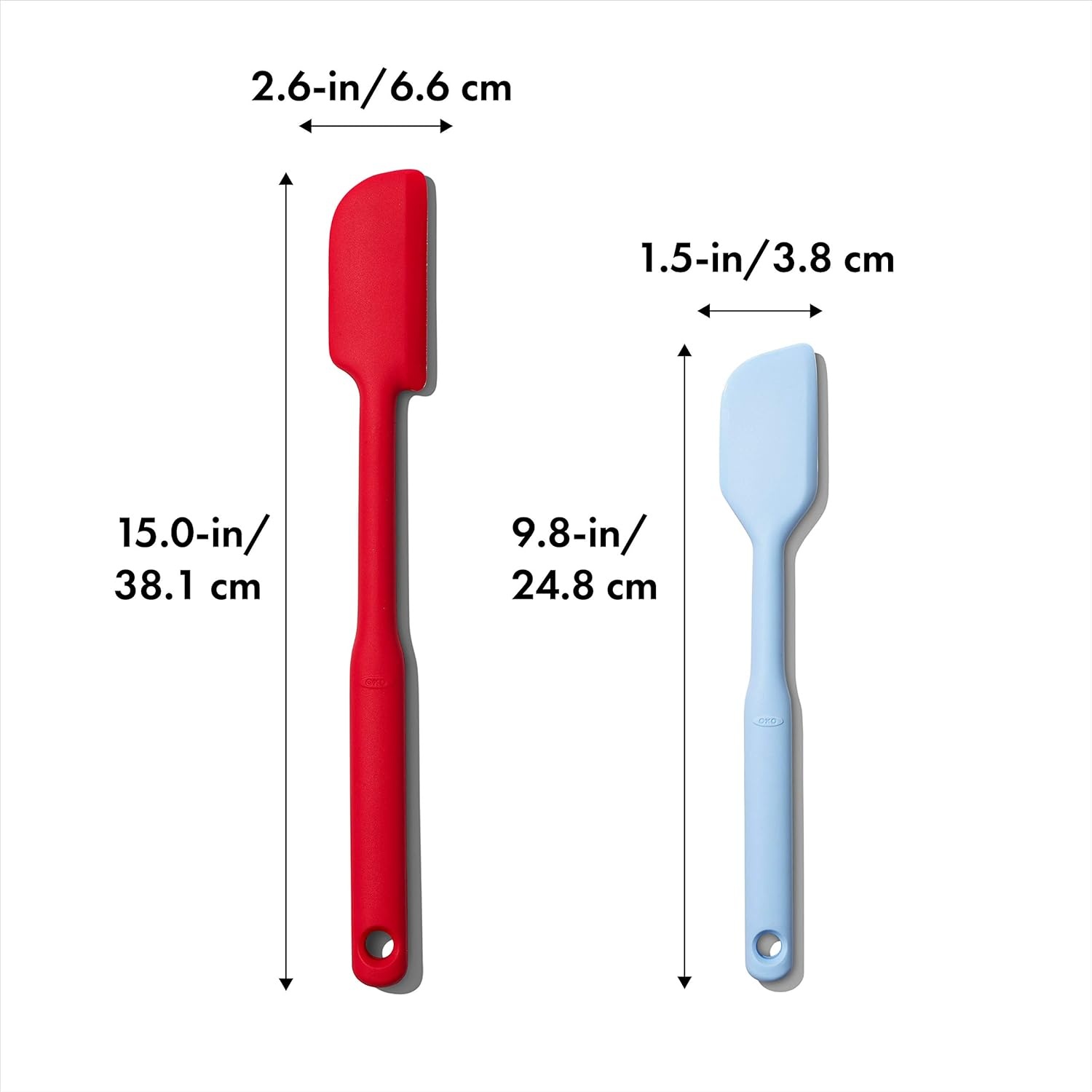 image:imageOXO Good Grips 3 Piece Silicone Spatula Set One Size Multi MulticolorSpatula Set