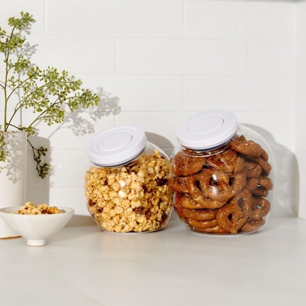 image:imageOXO Good Grips 50 Qt POP Large Cookie Jar Airtight Food Storage for Cookies and MoreLarge Jar 5 Qt