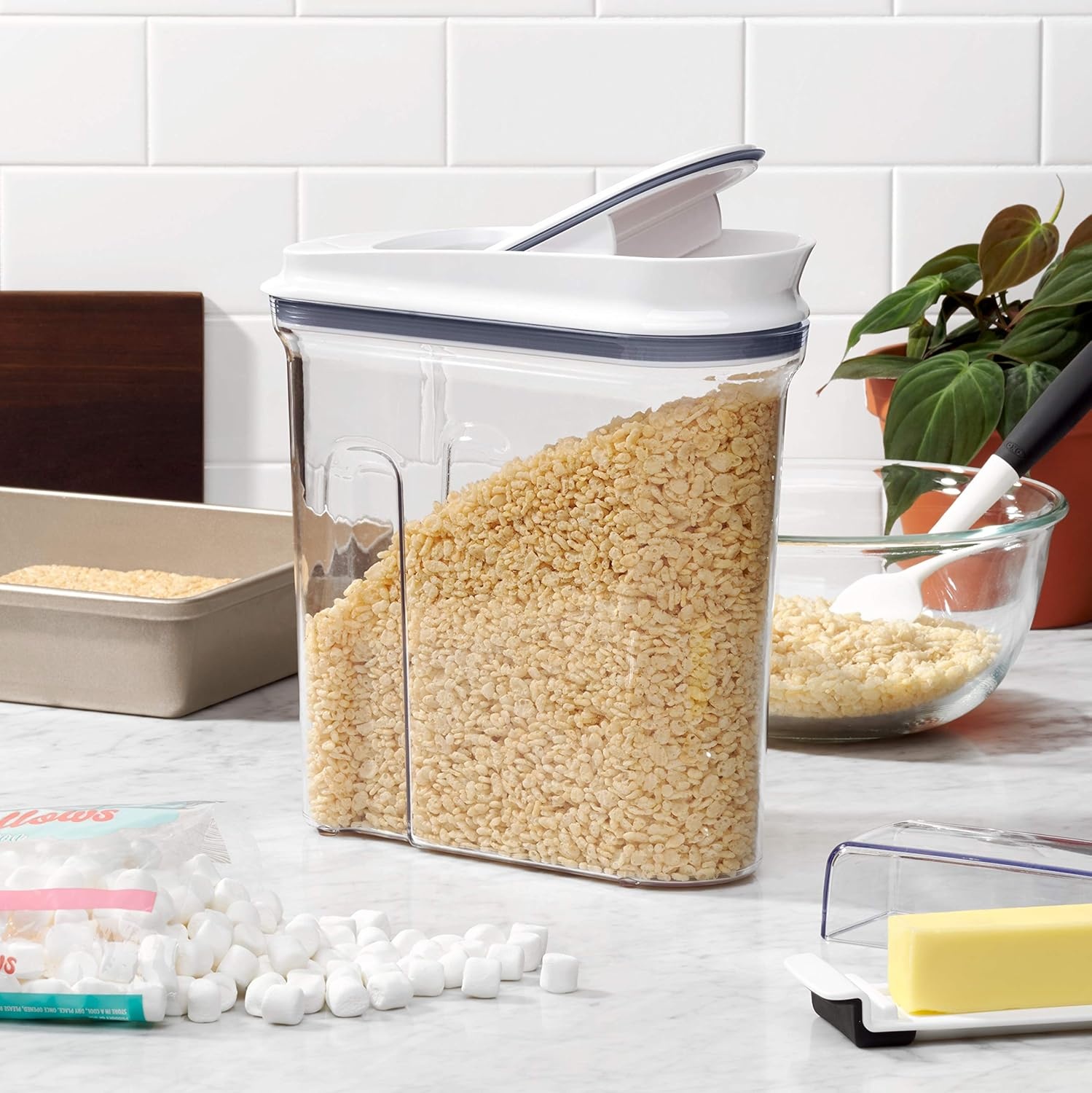 image:imageOXO Good Grips Airtight POP Large Cereal Dispenser 45 Qt1 Count Pack of 1