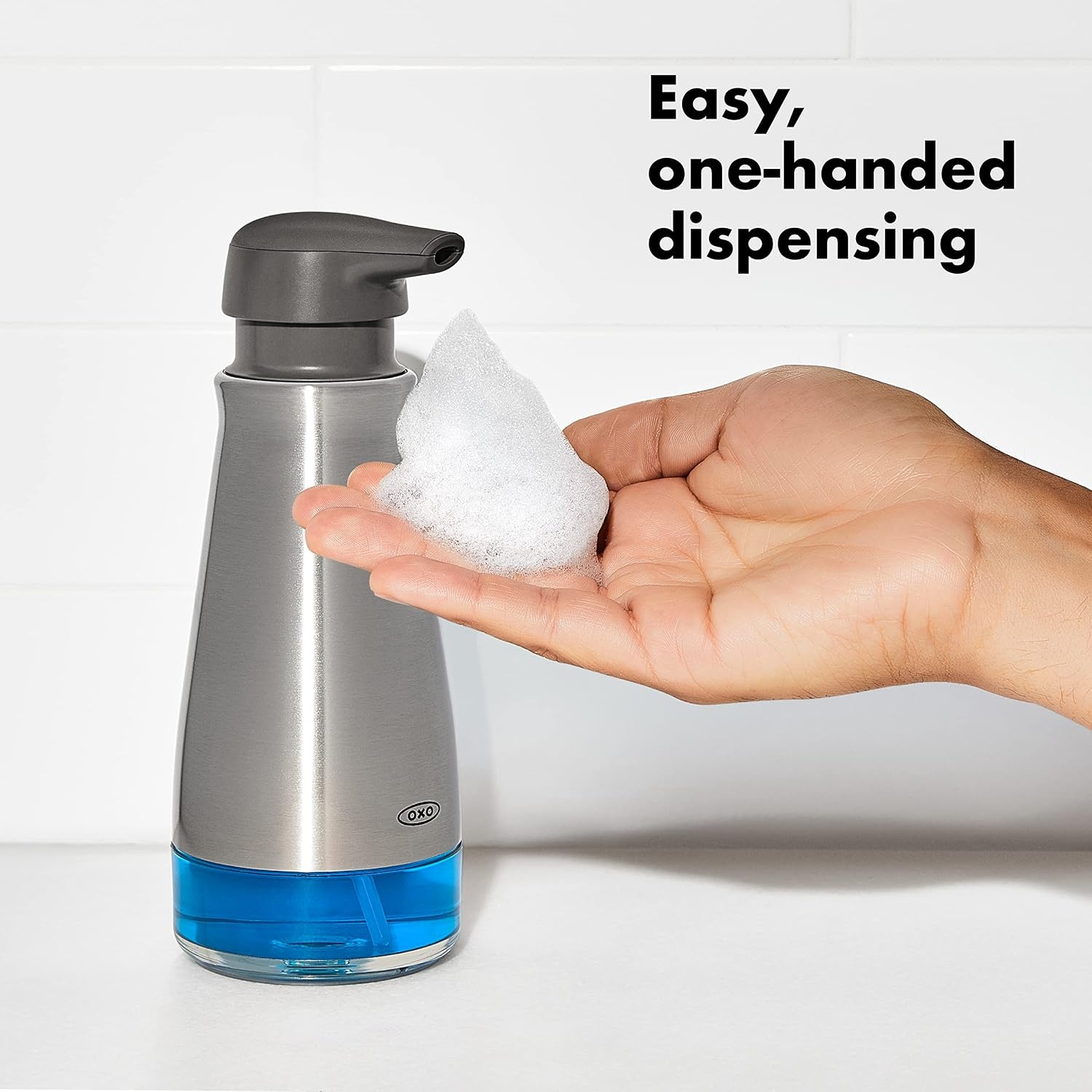 image:imageOXO Good Grips Foaming Soap DispenserStainless Steel