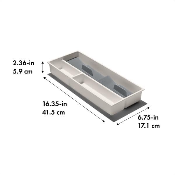 image:imageOXO Good Grips Kitchen Drawer Expandable Utensil Organizer WhiteCompact Pack of 1