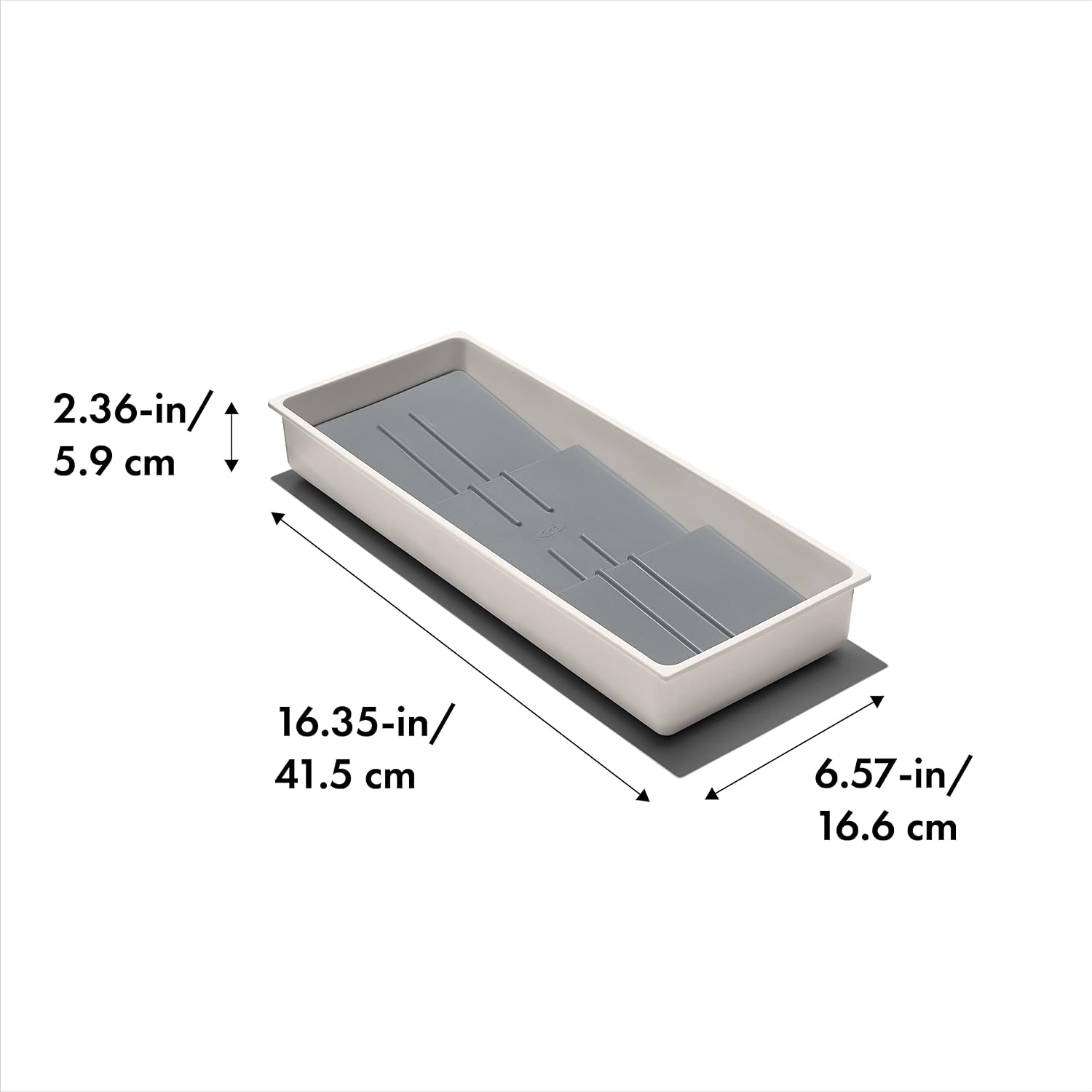 image:imageOXO Good Grips Kitchen Drawer Expandable Utensil Organizer WhiteCompact Pack of 1
