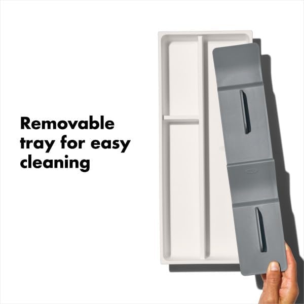 image:imageOXO Good Grips Kitchen Drawer Expandable Utensil Organizer WhiteCompact Pack of 1