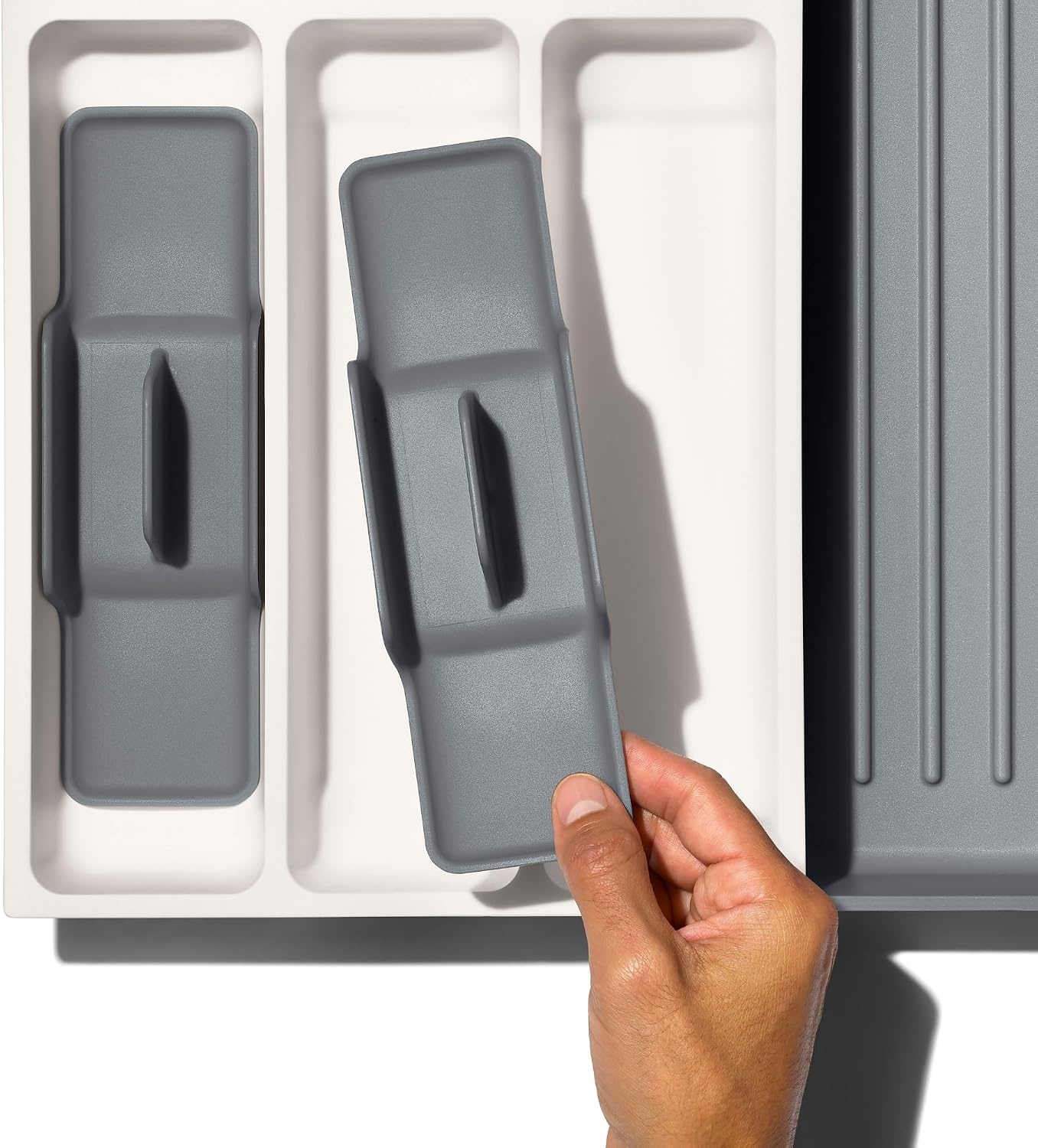 image:imageOXO Good Grips Kitchen Drawer Expandable Utensil Organizer WhiteExpandable Pack of 1