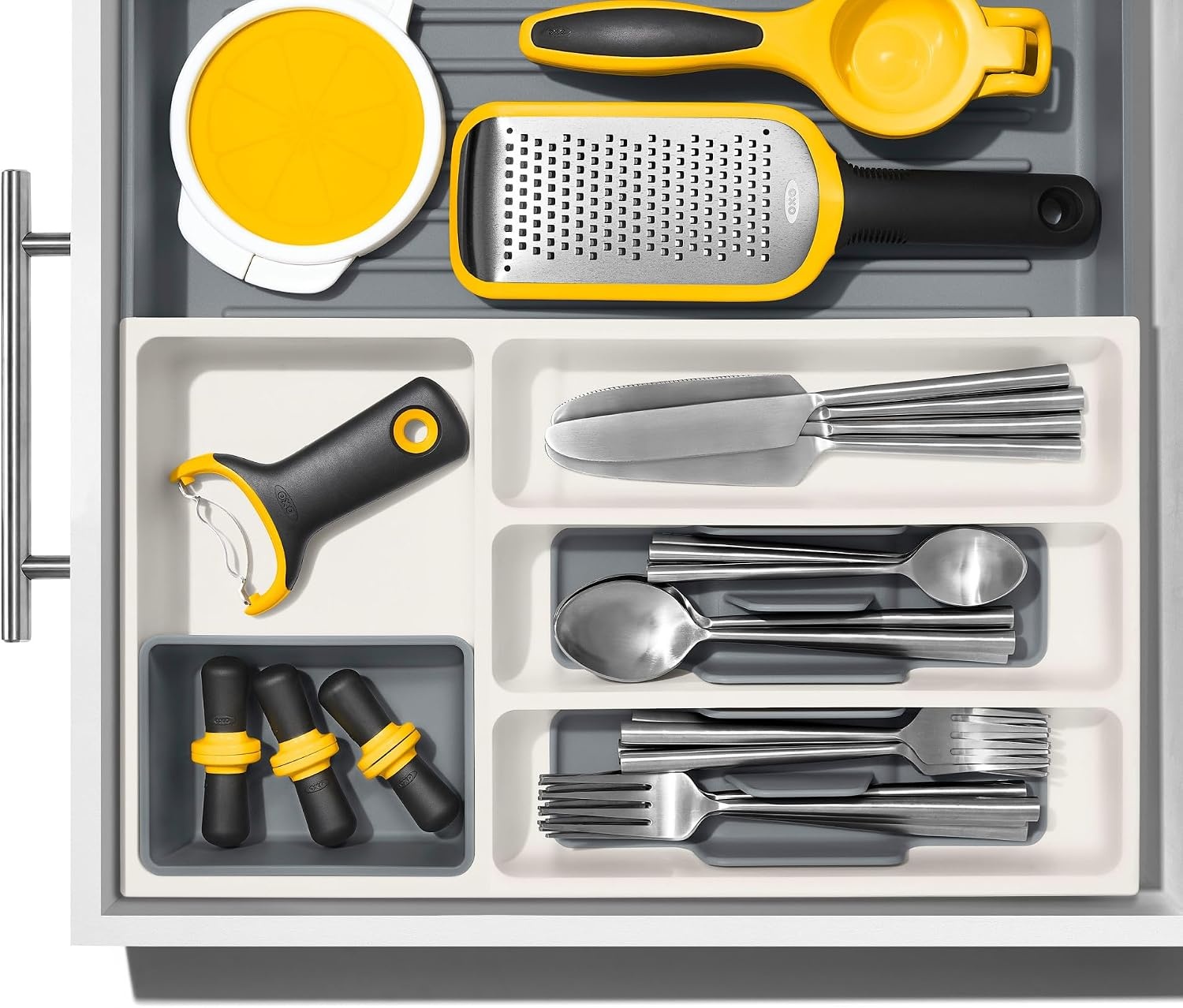 image:imageOXO Good Grips Kitchen Drawer Expandable Utensil Organizer WhiteExpandable Pack of 8