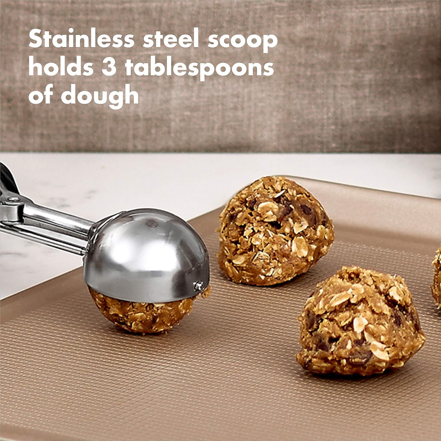 image:imageOXO Good Grips Large Cookie Scoop Multicolor LargeMulticolor