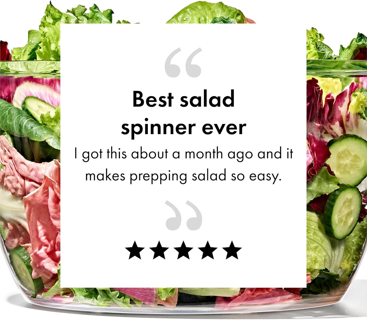 image:imageOXO Good Grips Little Salad amp Herb Salad Spinner Fruit Washer and Lettuce SpinnerWhite