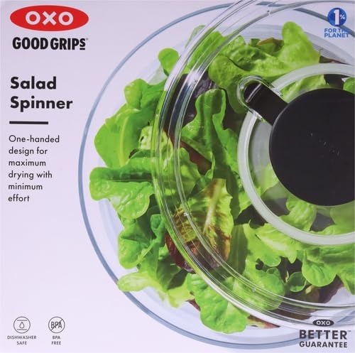 image:imageOXO Good Grips Little Salad amp Herb Salad Spinner Fruit Washer and Lettuce SpinnerWhite