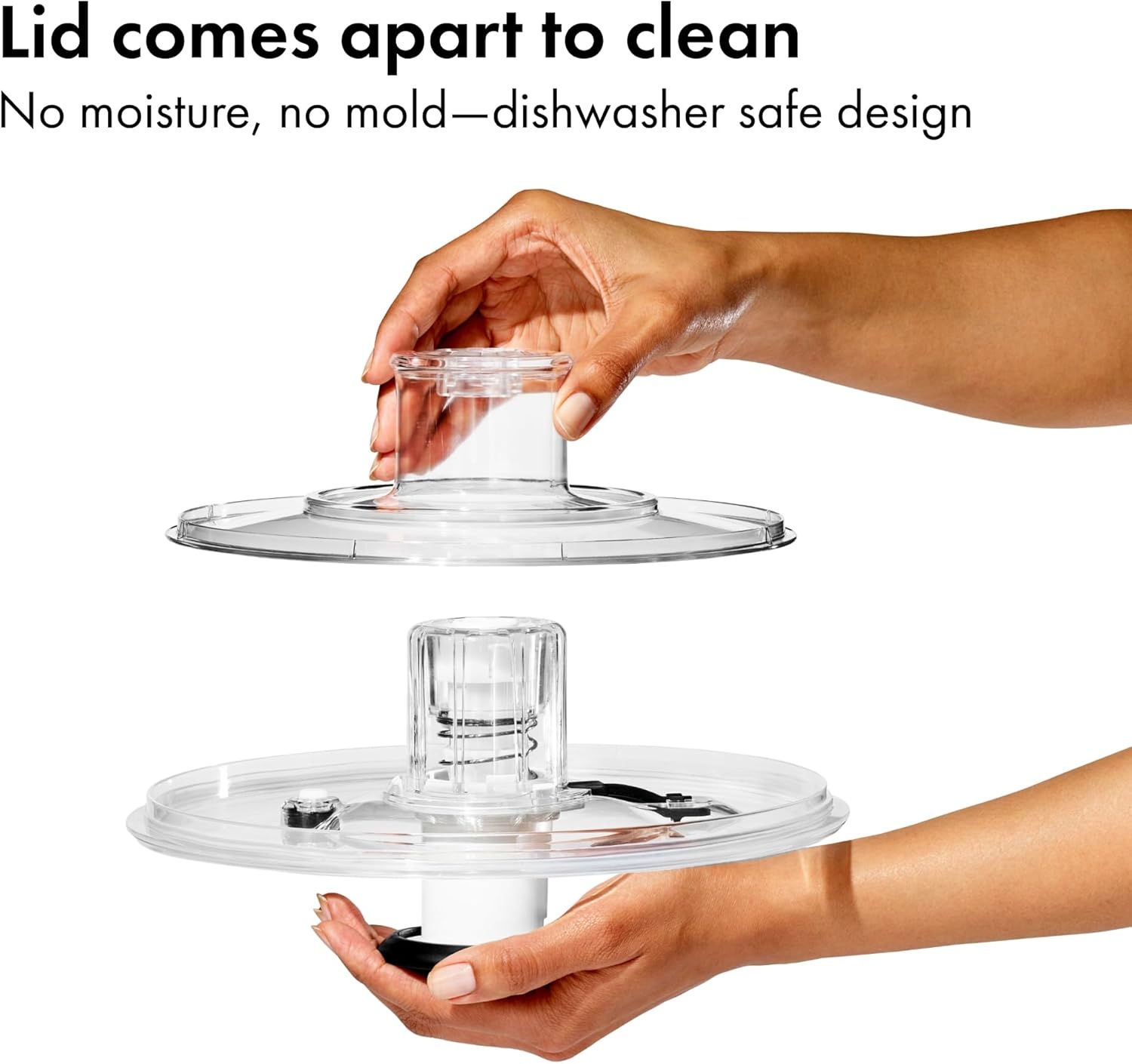image:imageOXO Good Grips Little Salad amp Herb Salad Spinner Fruit Washer and Lettuce SpinnerWhite