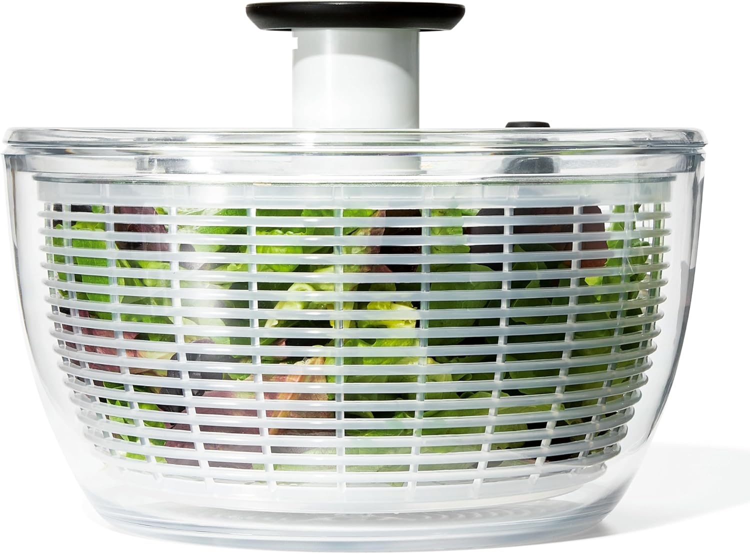 image:imageOXO Good Grips Little Salad amp Herb Salad Spinner Fruit Washer and Lettuce SpinnerWhite