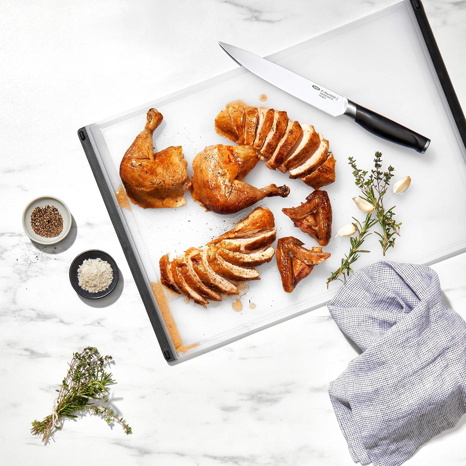 image:imageOXO Good Grips Plastic Utility Cutting BoardCarving Cutting Board