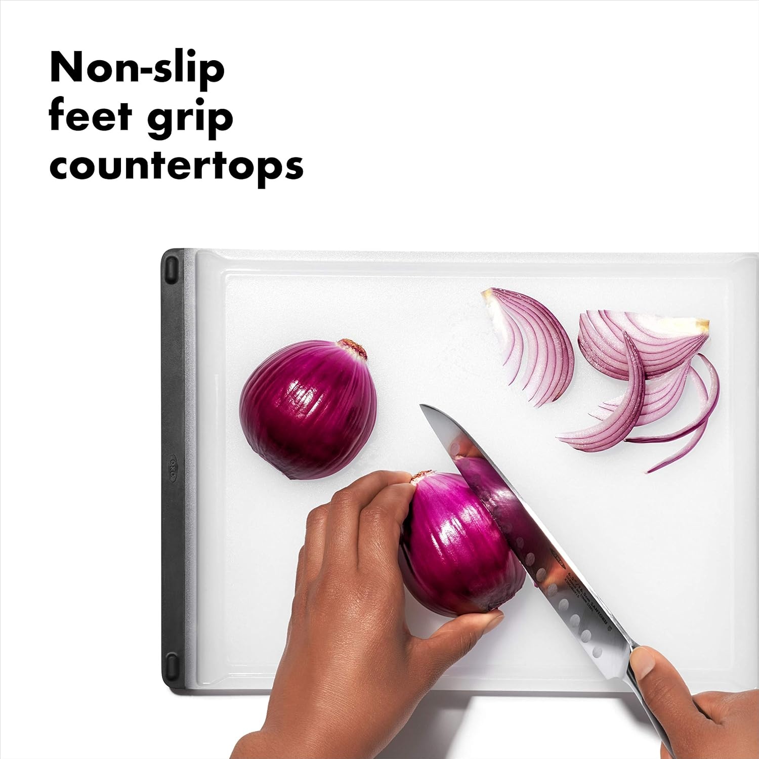 image:imageOXO Good Grips Plastic Utility Cutting BoardEveryday Cutting Board