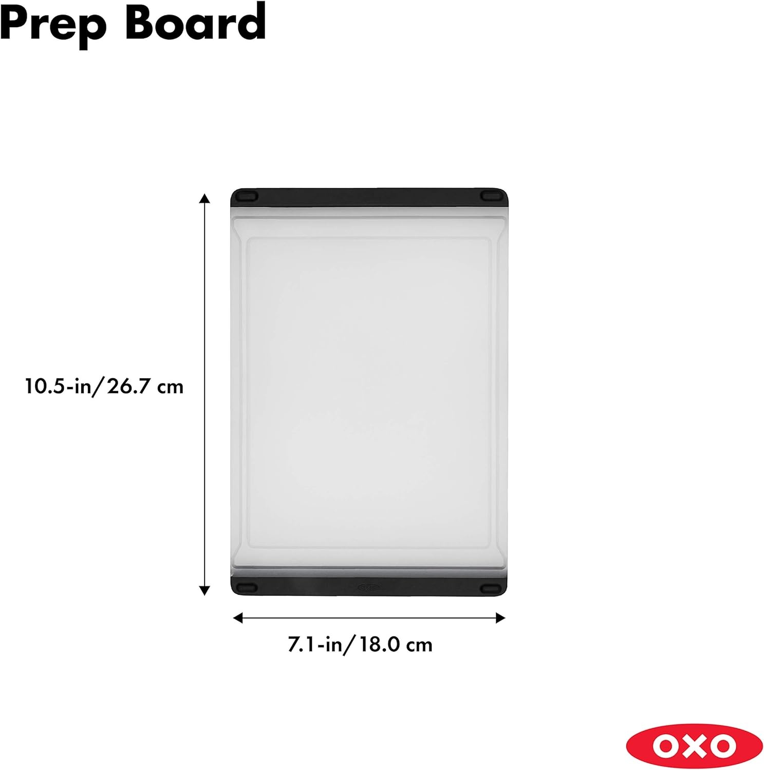 image:imageOXO Good Grips Plastic Utility Cutting BoardPrep Cutting Board