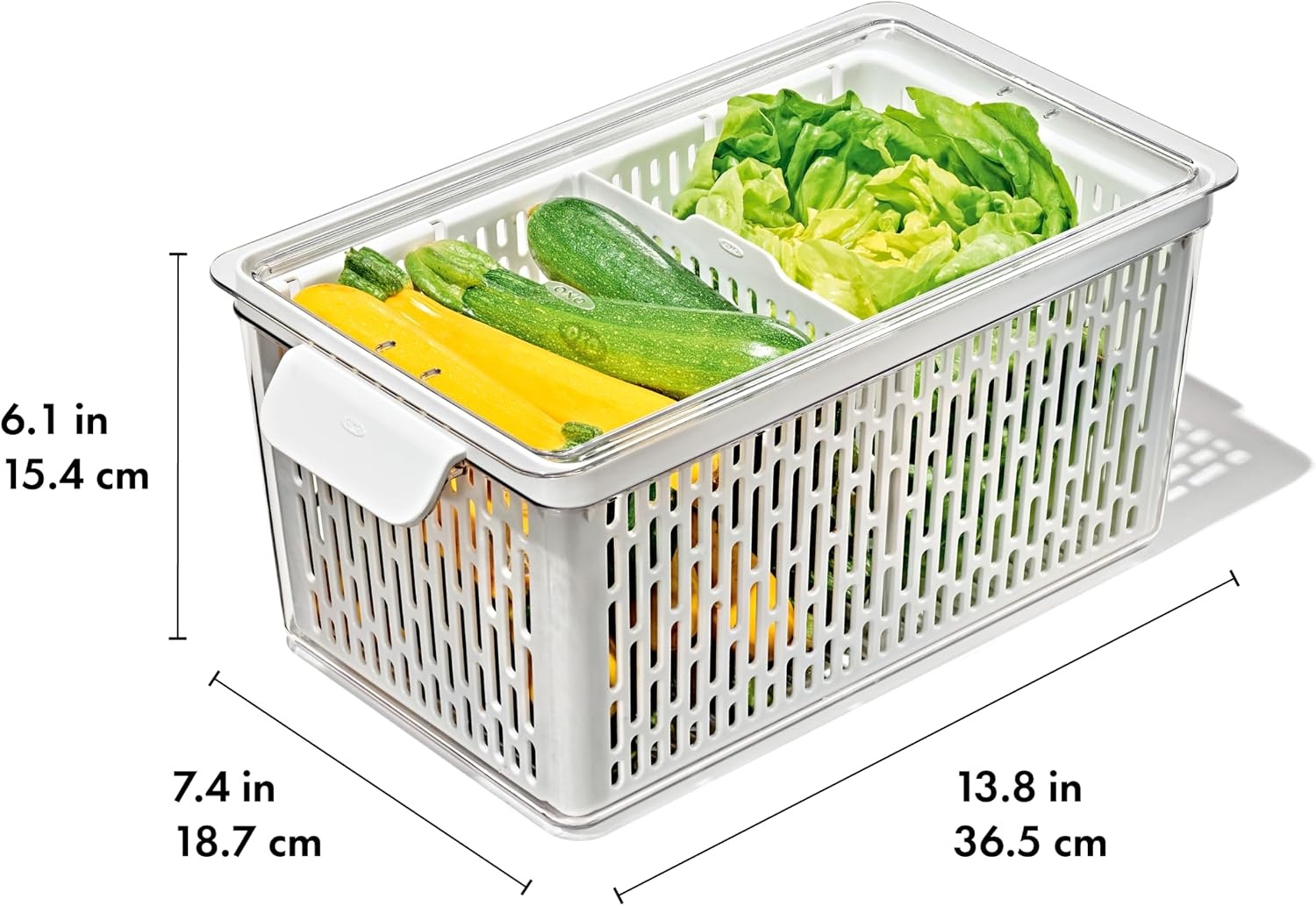 image:imageOXO Good Grips Produce Saver Long BinLarge Bin