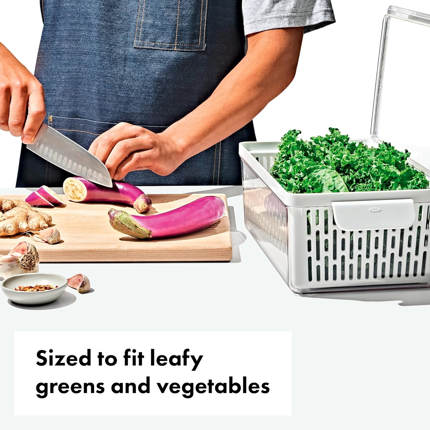 image:imageOXO Good Grips Produce Saver Long BinLong Bin