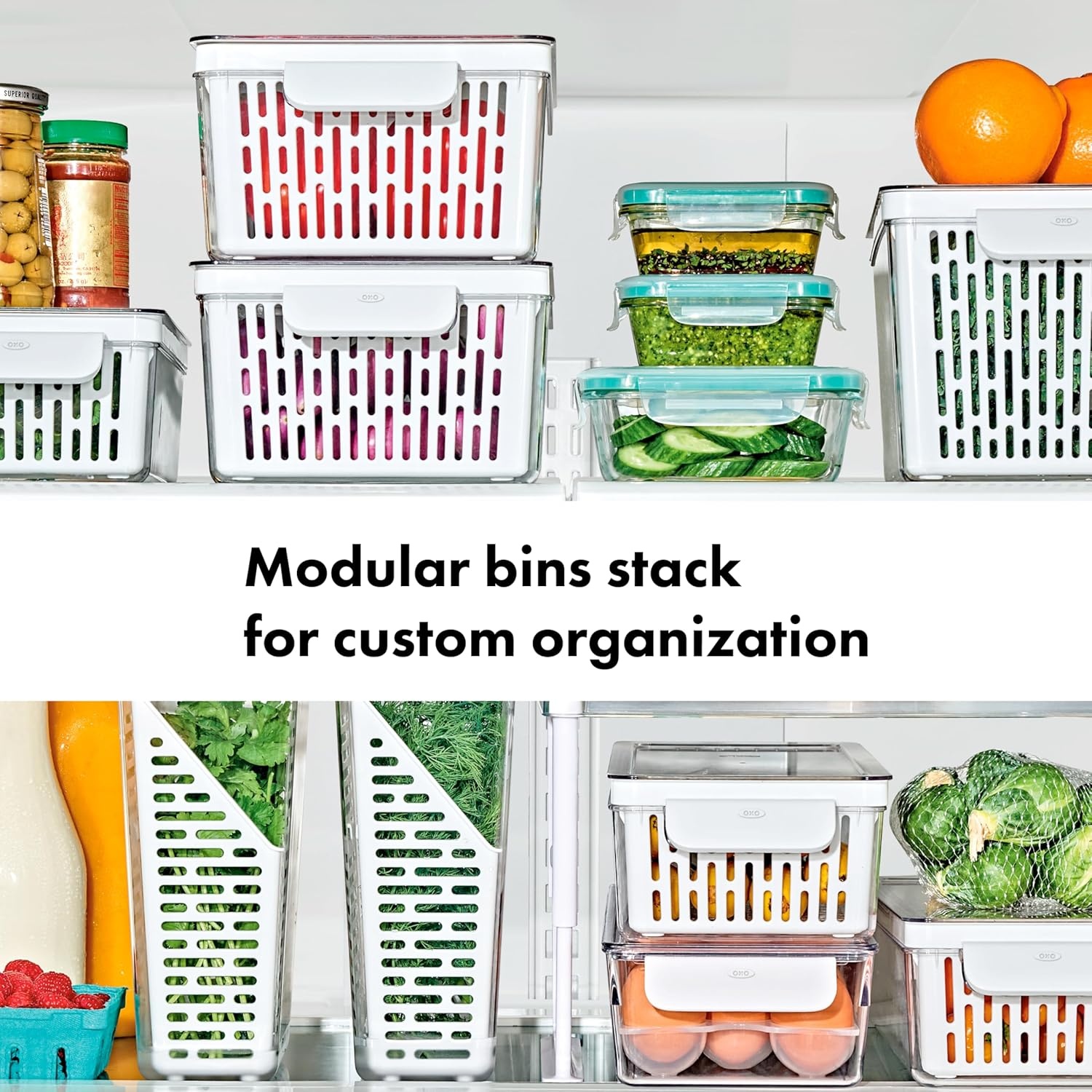 image:imageOXO Good Grips Produce Saver Long BinLong Bin