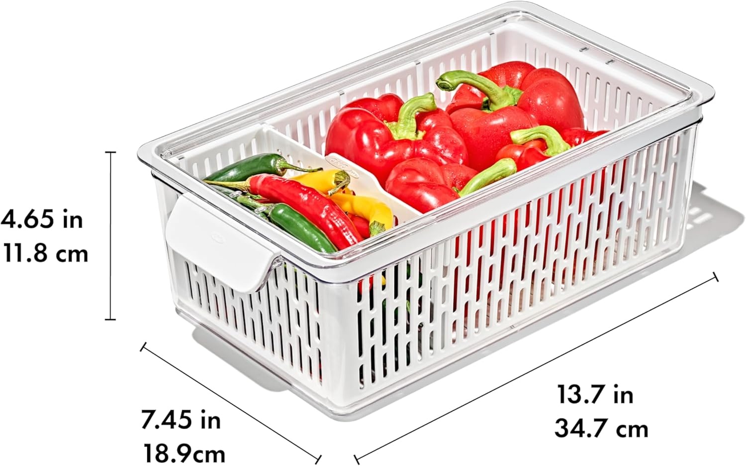 image:imageOXO Good Grips Produce Saver Long BinMedium Bin