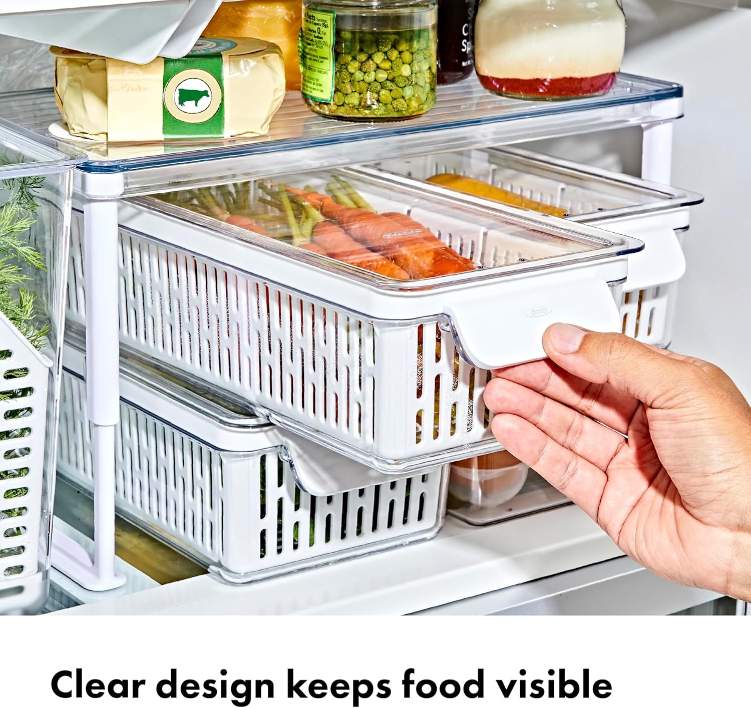 image:imageOXO Good Grips Produce Saver Long BinProduce Saver Bin