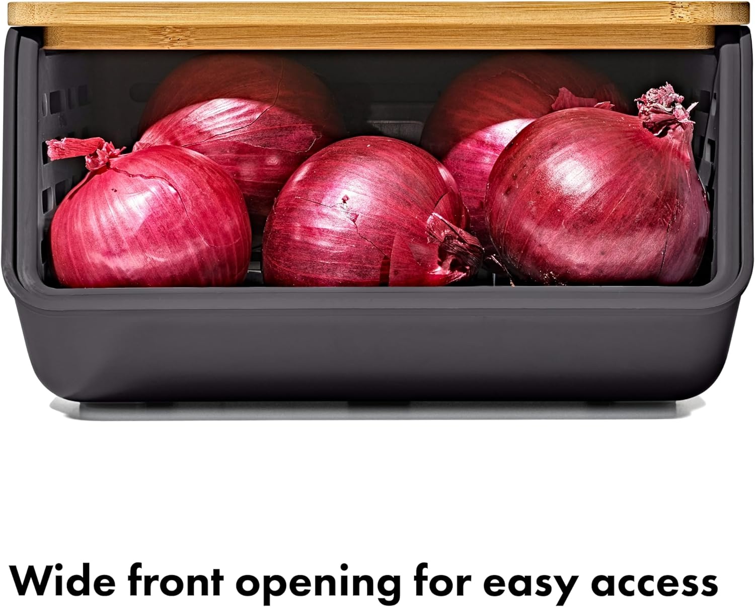 image:imageOXO Good Grips Produce Saver Long BinRoot Vegetable Bin