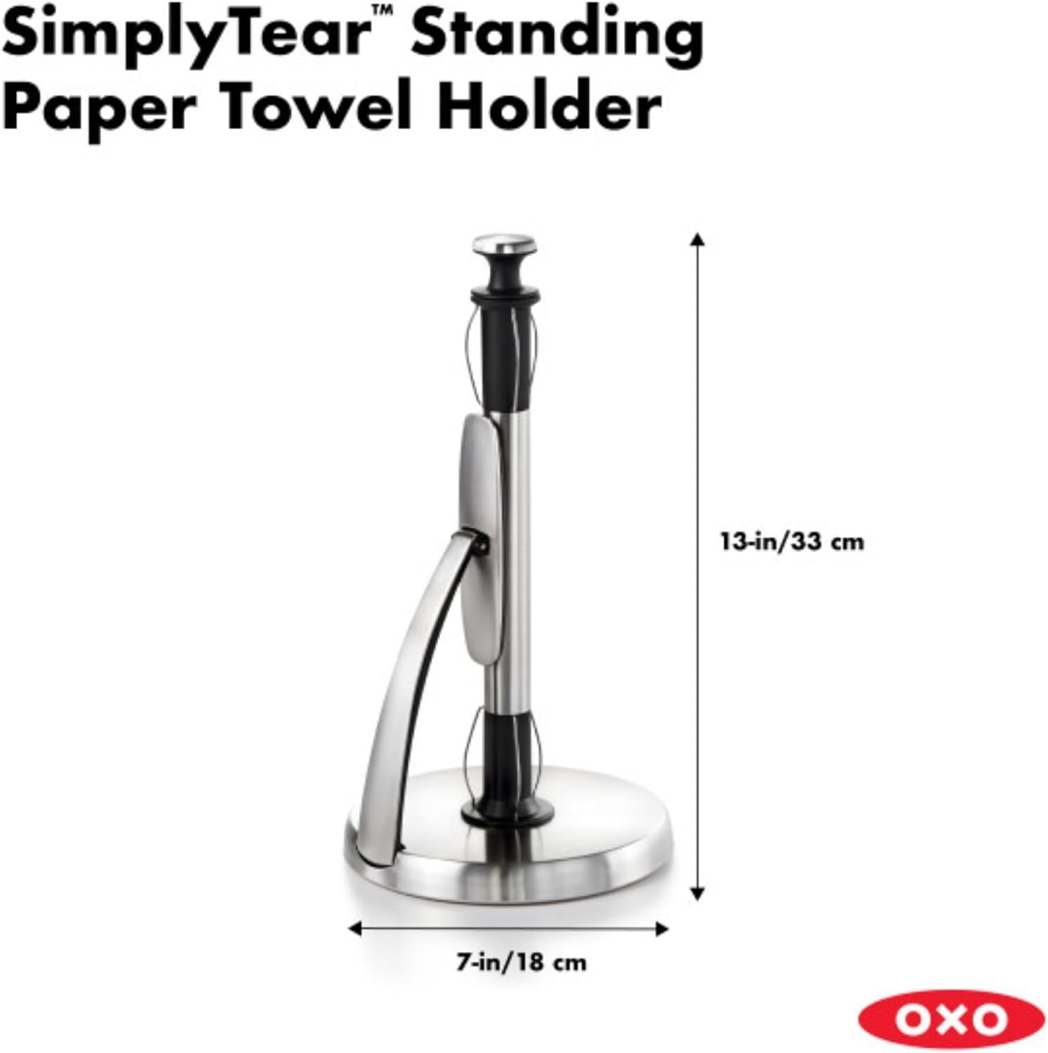 image:imageOXO Good Grips SimplyTear Paper Towel Holder CountertopTowel Holder