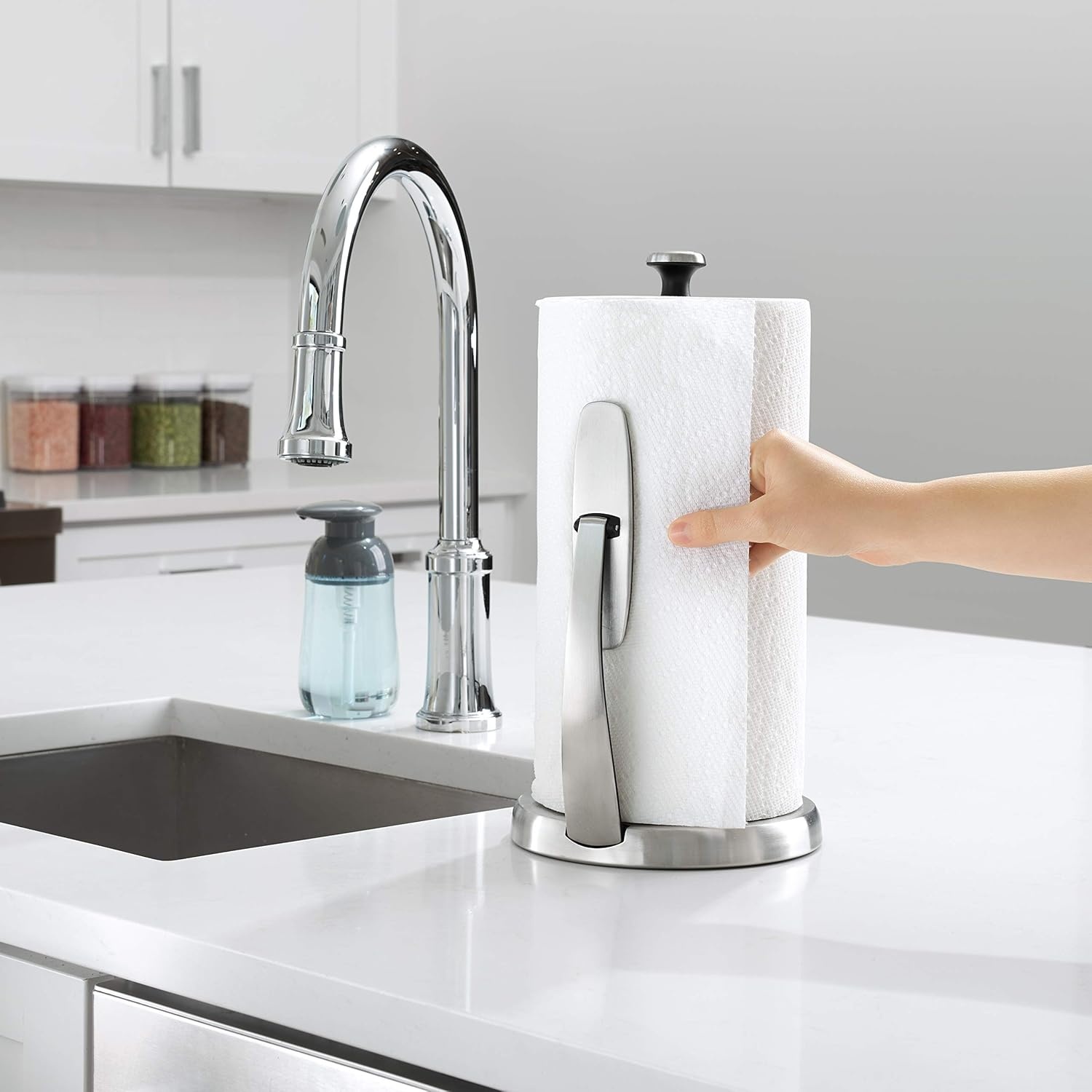 image:imageOXO Good Grips SimplyTear Paper Towel Holder CountertopTowel Holder