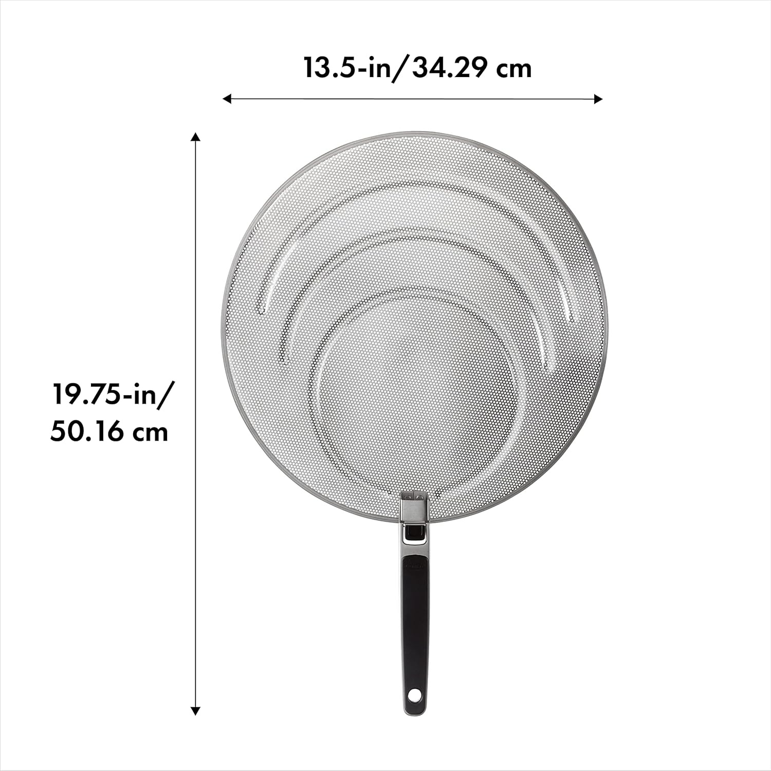 image:imageOXO Good Grips Stainless Steel Splatter Screen with Folding Handledishware plate