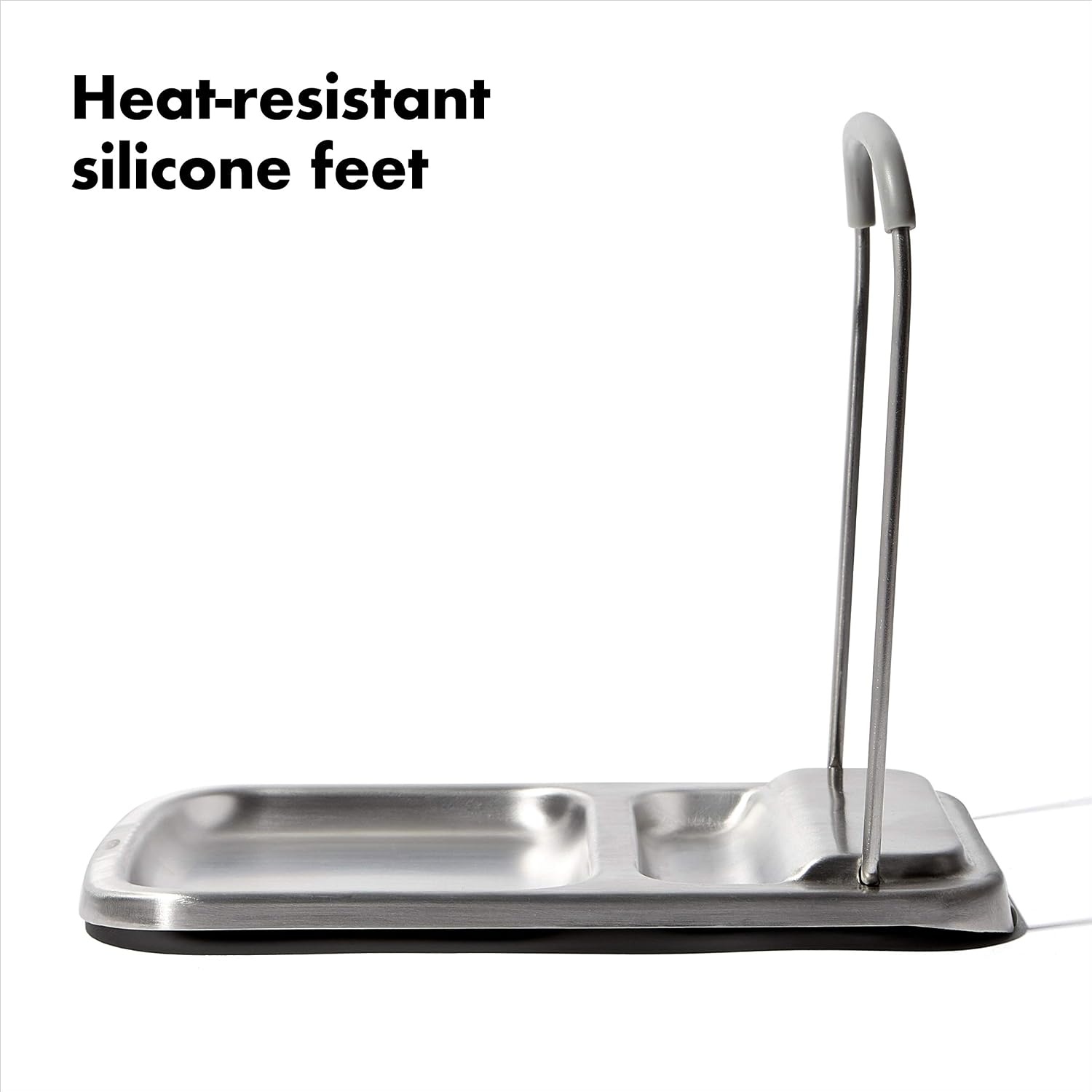 image:imageOXO Good Grips Stainless Steel Spoon Rest with Lid Holder