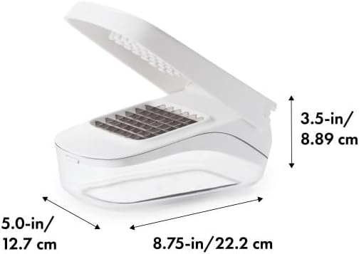 image:imageOXO Good Grips Vegetable and Onion Chopper with Easy Pour Opening WhiteOne Size