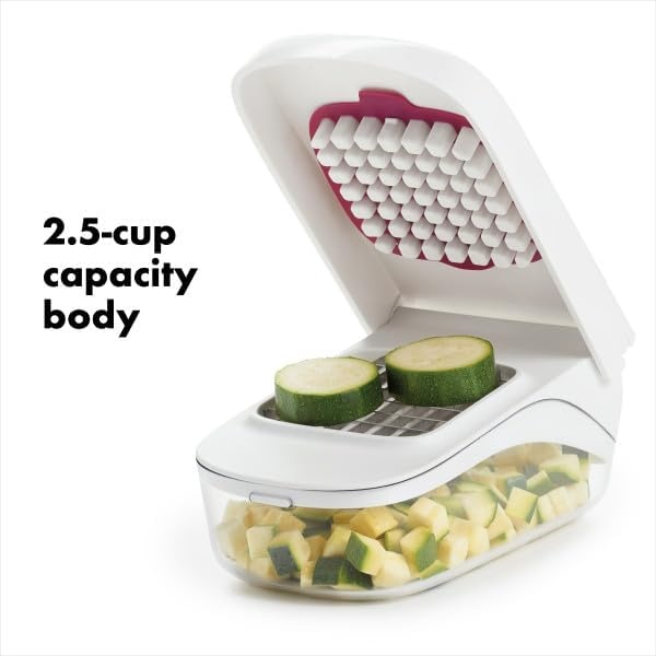 image:imageOXO Good Grips Vegetable and Onion Chopper with Easy Pour Opening WhiteOne Size