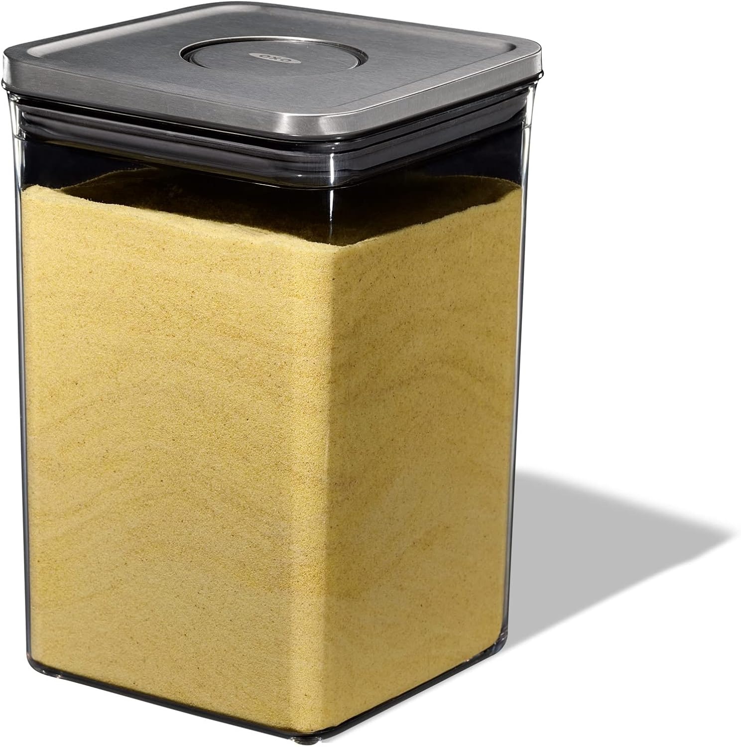 image:imageOXO Steel POP Container Big Medium Square 44 Qt for Flour Sugar and MoreGrey44 QT42 L