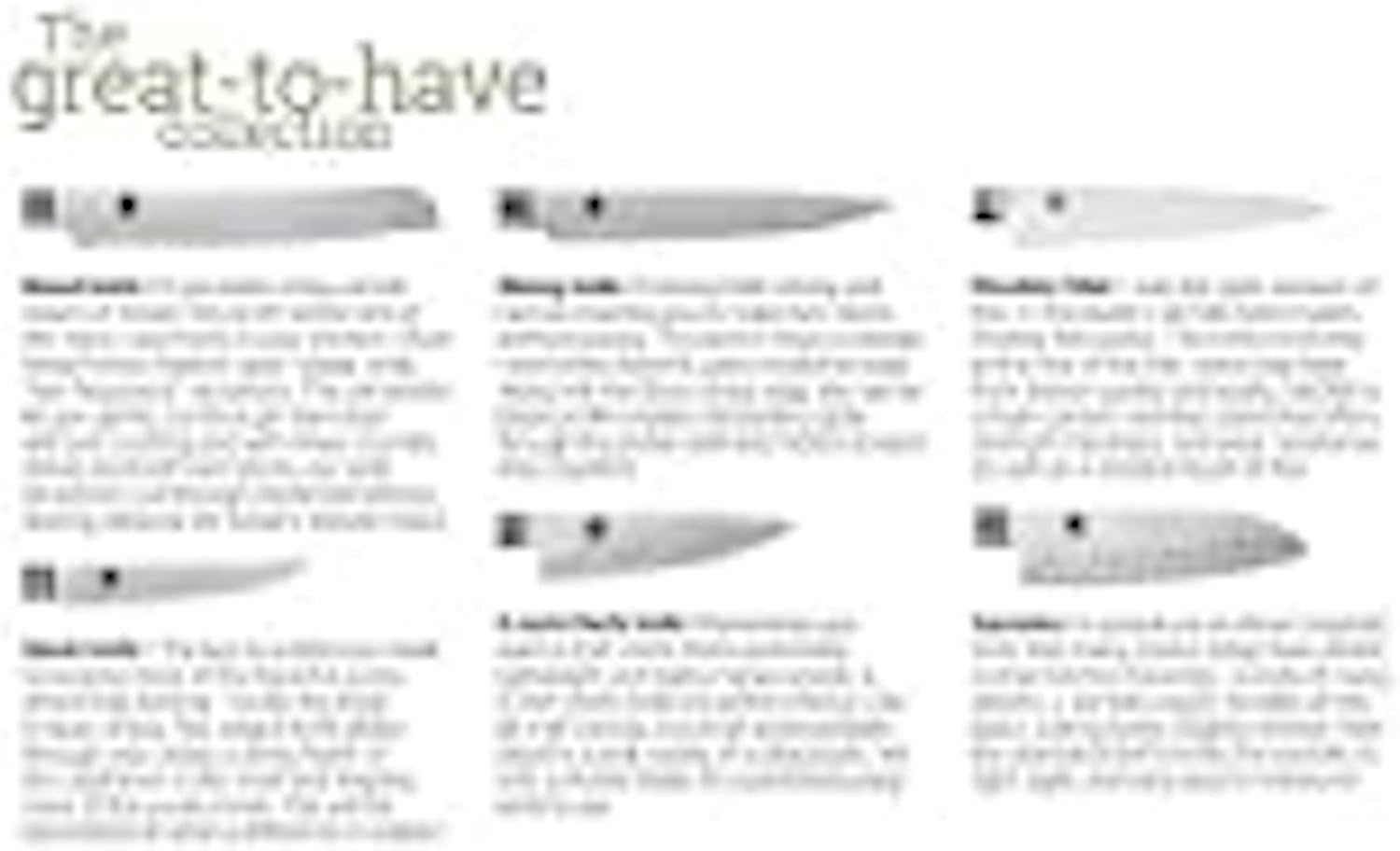 image:imageShun Classic Blonde 5 Piece Starter Block Set Includes 8 Chef 35 Paring amp 6 Utility Knives Handcrafted Japanese Knife Block Set Damascus Stainless Steel Cladding Pakkawood HandleBlack