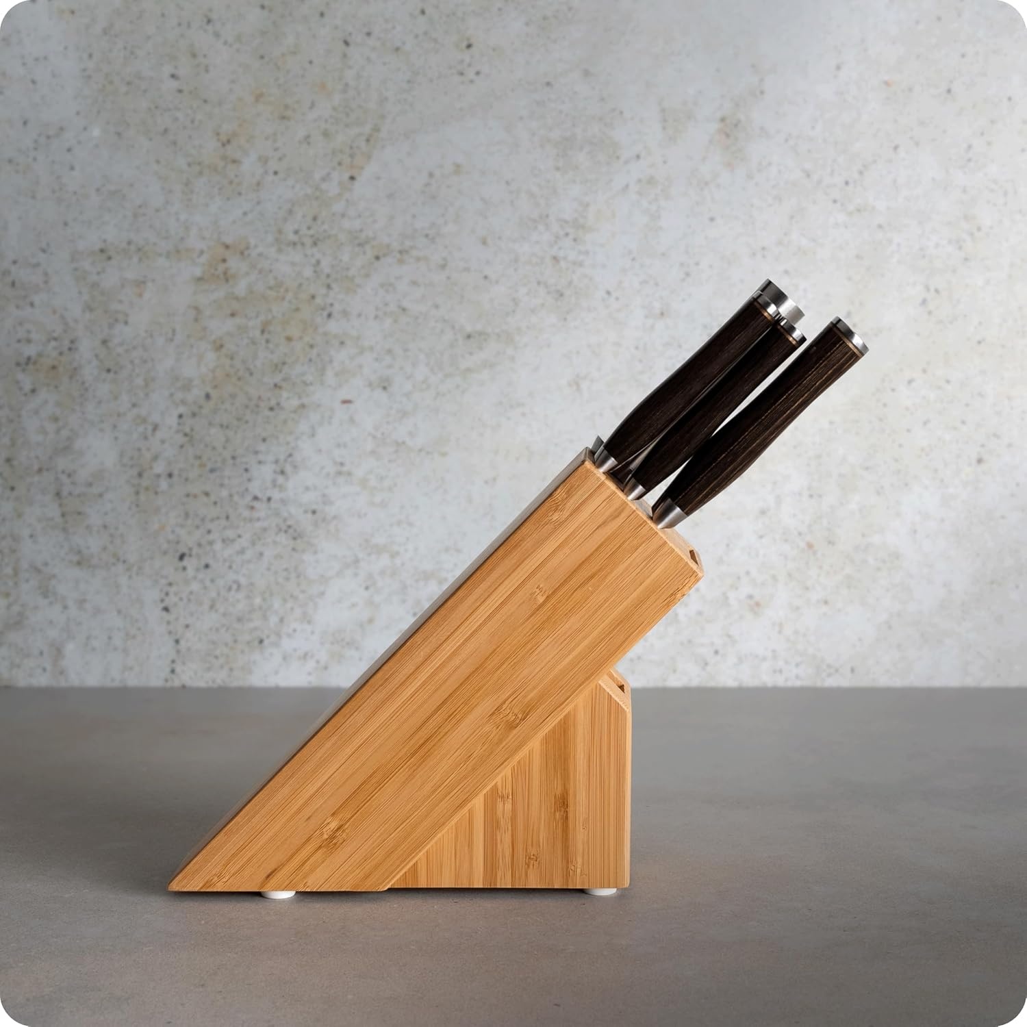 image:imageShun Premier 7 Piece Essential Block Set Includes 8 Chef 4 Paring 65 Utility 9 Bread Knives amp Herb Shears Handcrafted Japanese Knife Set Pakkawood HandlesBrown
