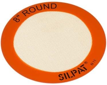image:imageSilpat The Original Round Cake Liner NonStick Silicone Baking Mat 8 AH197018L x 8W