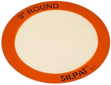 image:imageSilpat The Original Round Cake Liner NonStick Silicone Baking Mat 8 AH197019L x 9W