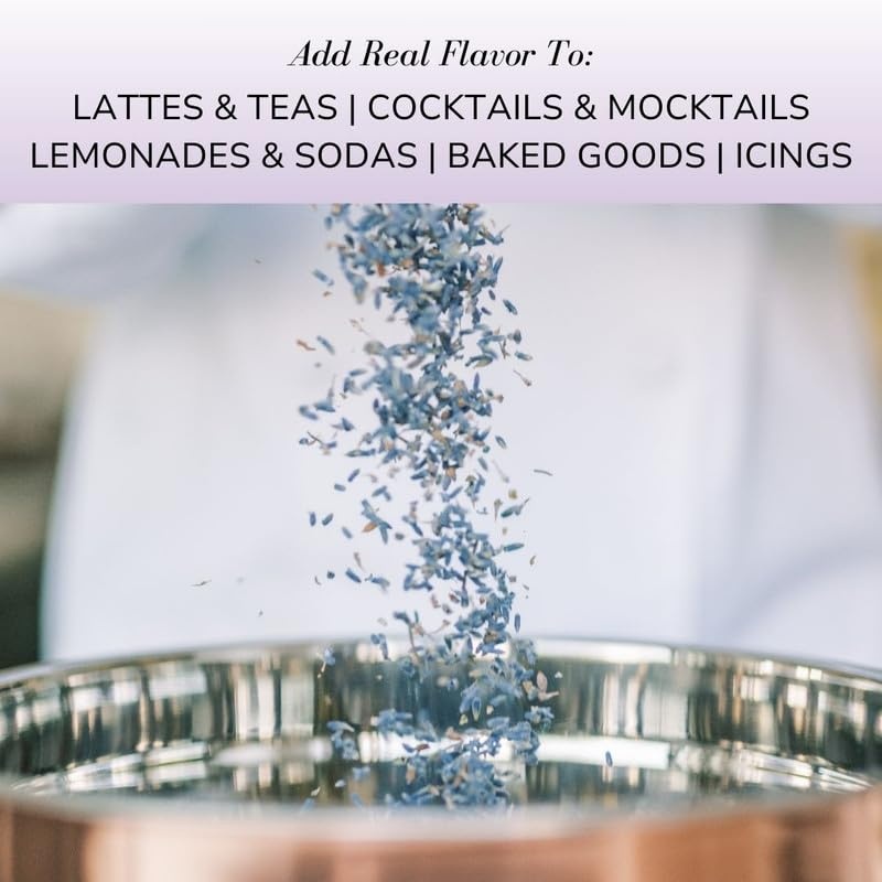 image:imageSonoma Syrup Co Lavender Infused Simple Syrup 127 fl oz for Coffee Cocktails and Cooking Hand Crafted in the USALavender