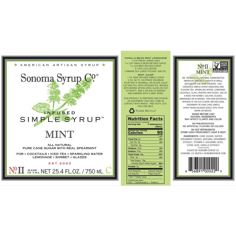 image:imageSonoma Syrup Co Lavender Infused Simple Syrup 127 fl oz for Coffee Cocktails and Cooking Hand Crafted in the USAMint