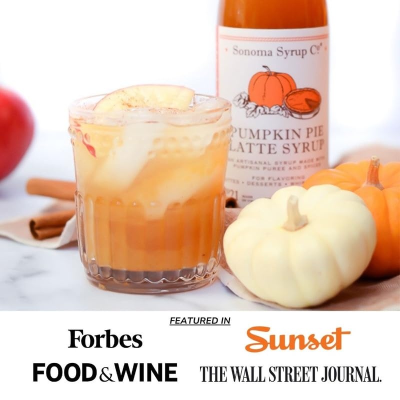 image:imageSonoma Syrup Co Lavender Infused Simple Syrup 127 fl oz for Coffee Cocktails and Cooking Hand Crafted in the USAPumpkin