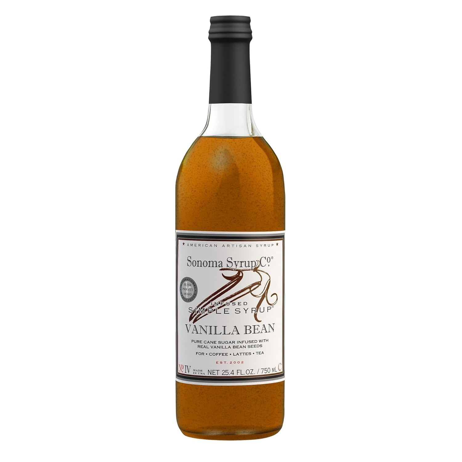 image:imageSonoma Syrup Co Lavender Infused Simple Syrup 127 fl oz for Coffee Cocktails and Cooking Hand Crafted in the USAVanilla