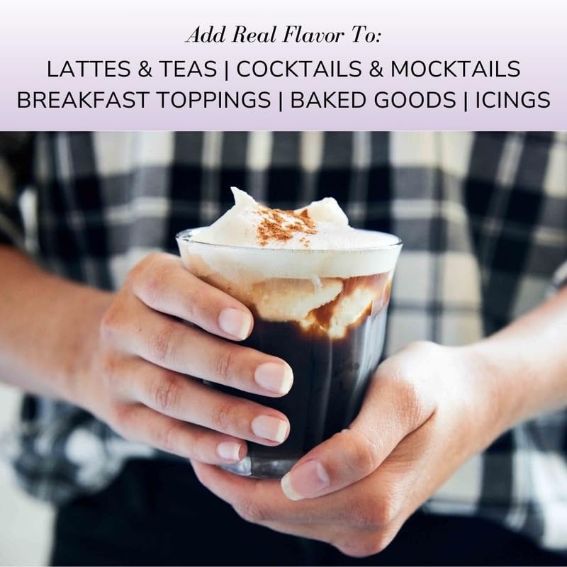 image:imageSonoma Syrup Co Lavender Infused Simple Syrup 127 fl oz for Coffee Cocktails and Cooking Hand Crafted in the USAVanilla Hazelnut