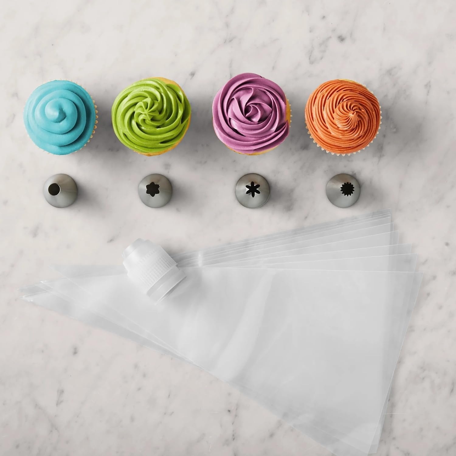 image:imageSur La Table 15Piece Cupcake Decorating Set Clear