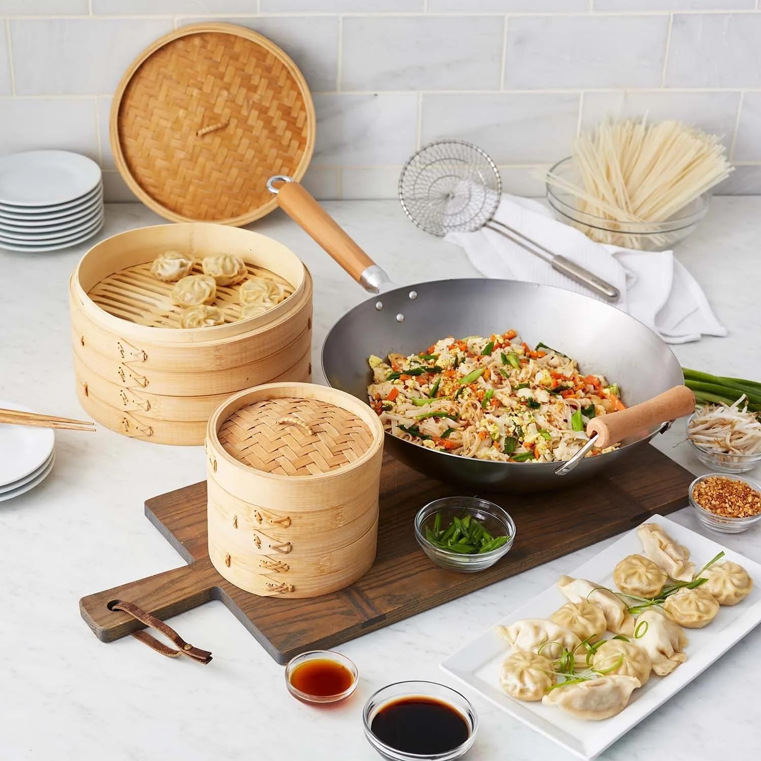 image:imageSur La Table Bamboo Steamer 10 YellowYellow