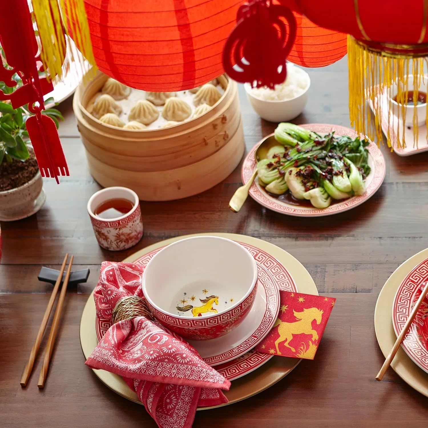 image:imageSur La Table Bamboo Steamer 10 YellowYellow