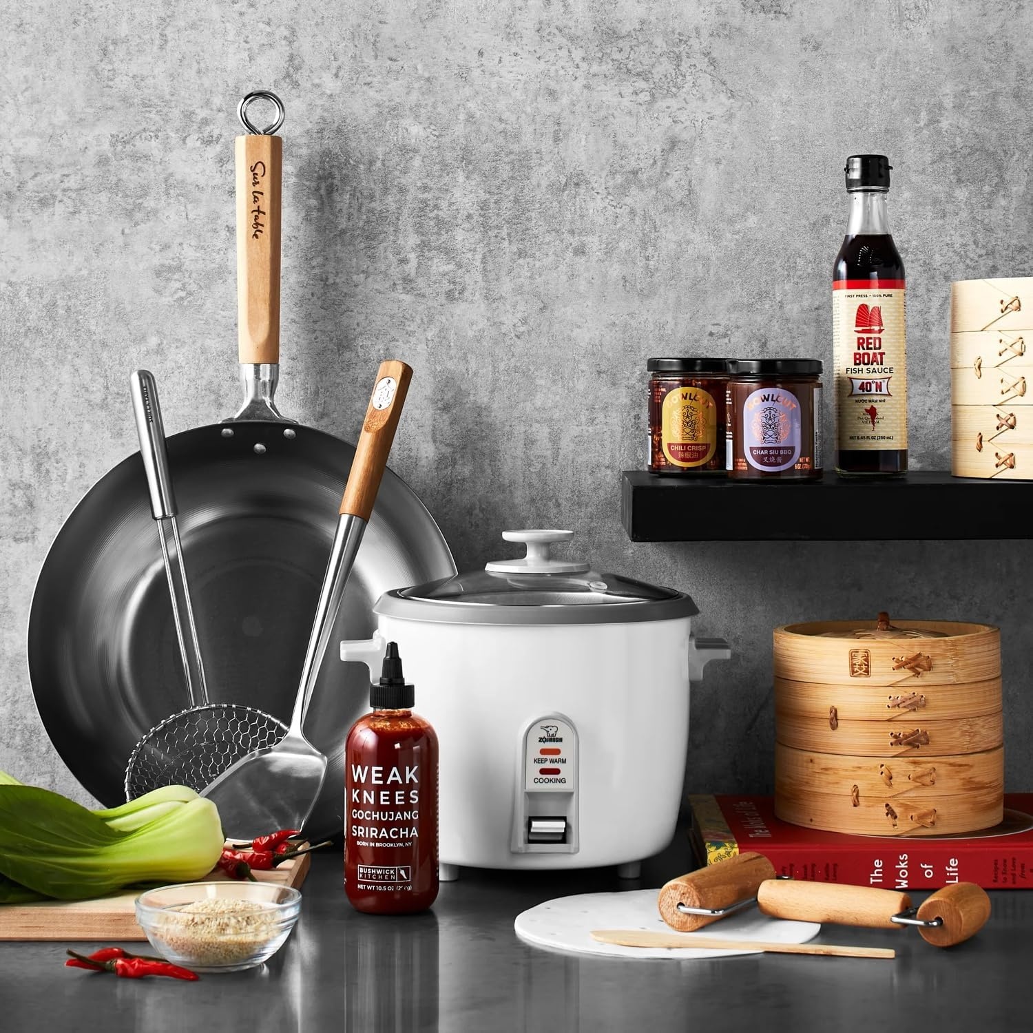 image:imageSur La Table Bamboo Steamer 10 YellowYellow