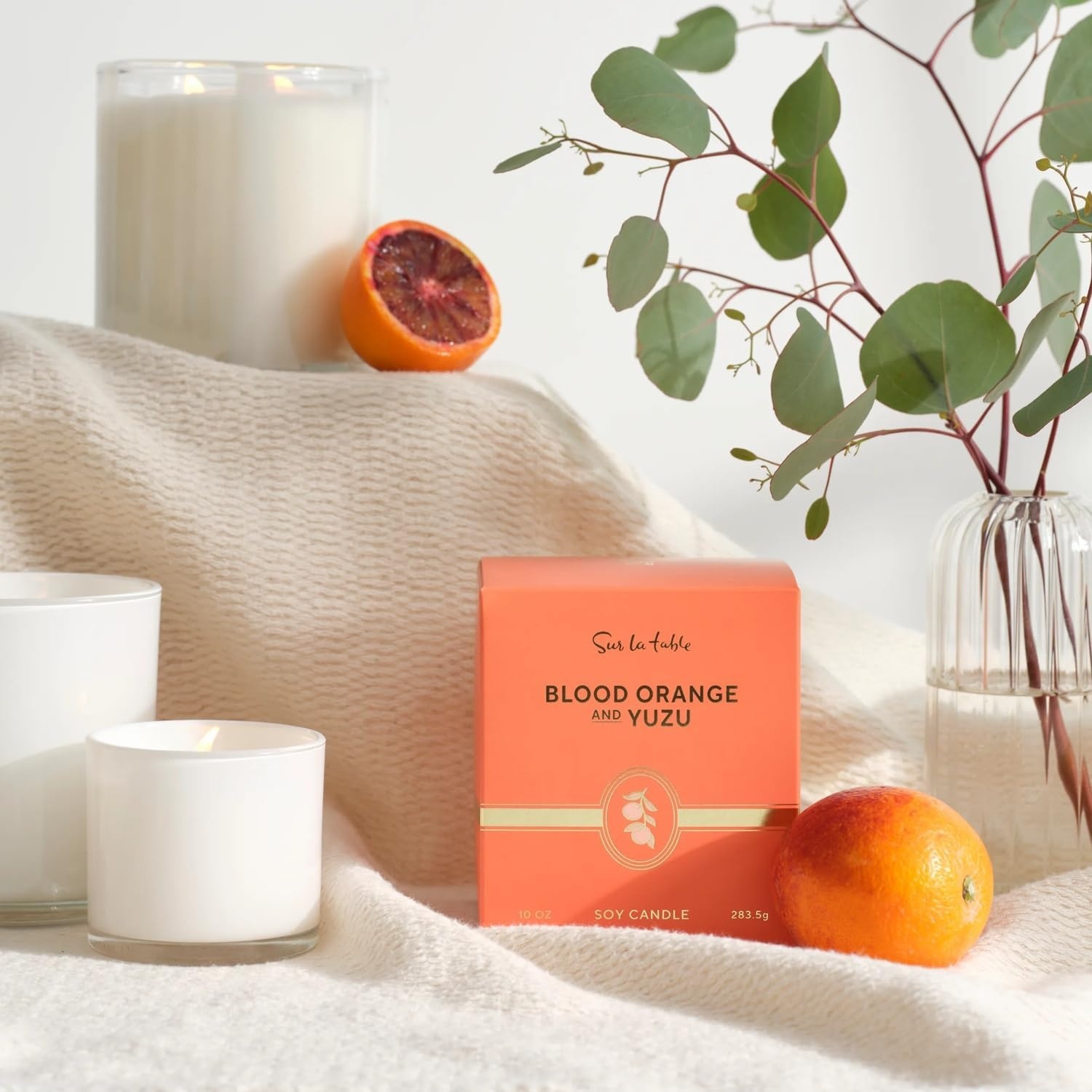image:imageSur La Table Blood Orange amp Yuzu Candle White