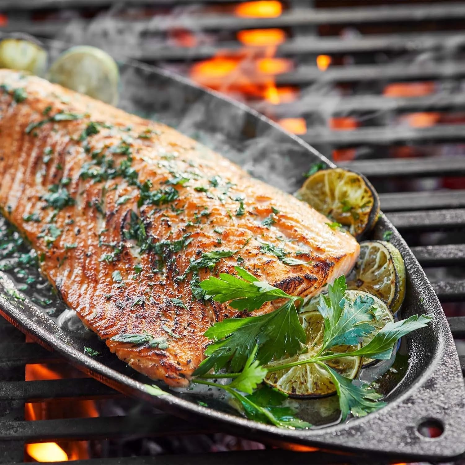 image:imageSur La Table Cast Iron Fish Pan Black