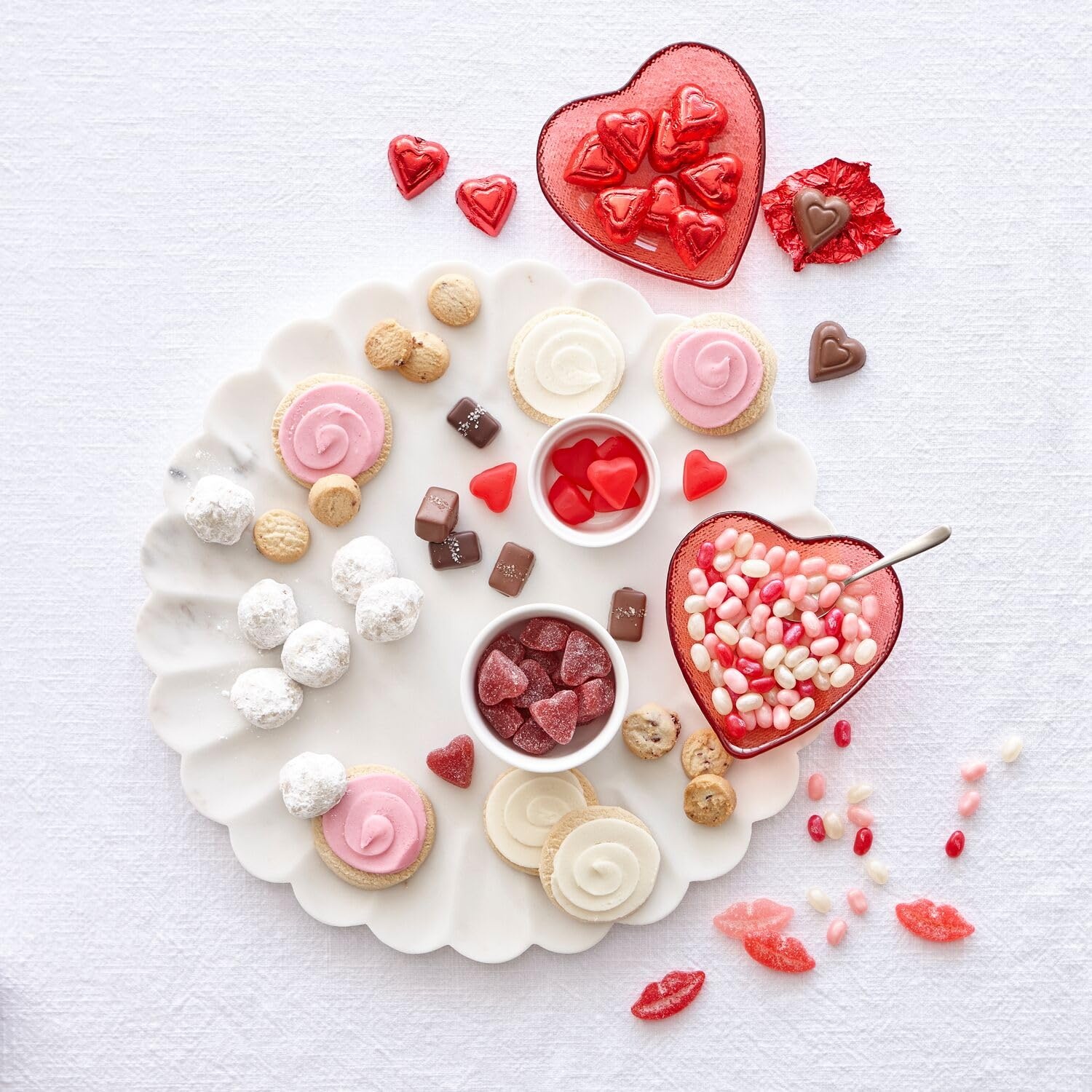 image:imageSur La Table Cherry Gummy Hearts Red