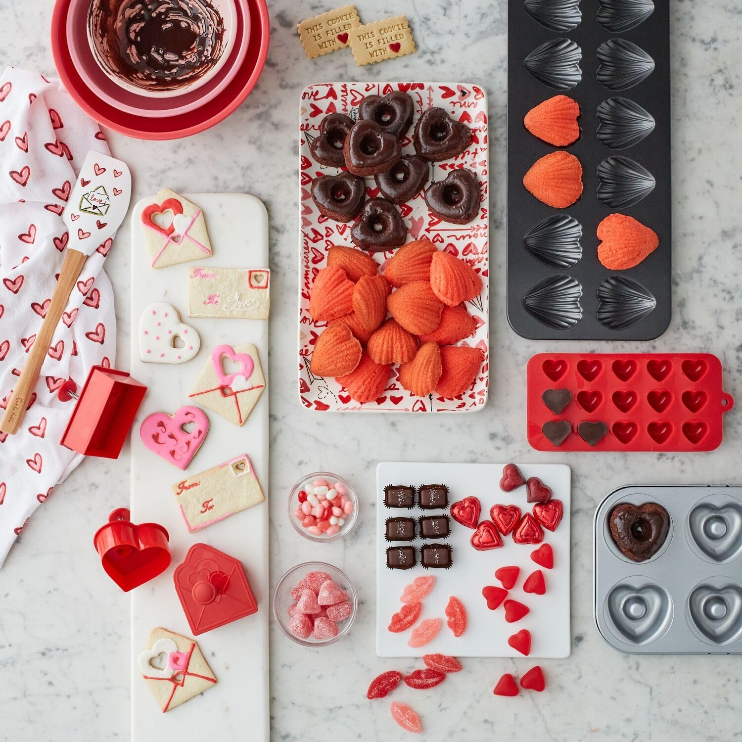 image:imageSur La Table Cherry Gummy Hearts Red