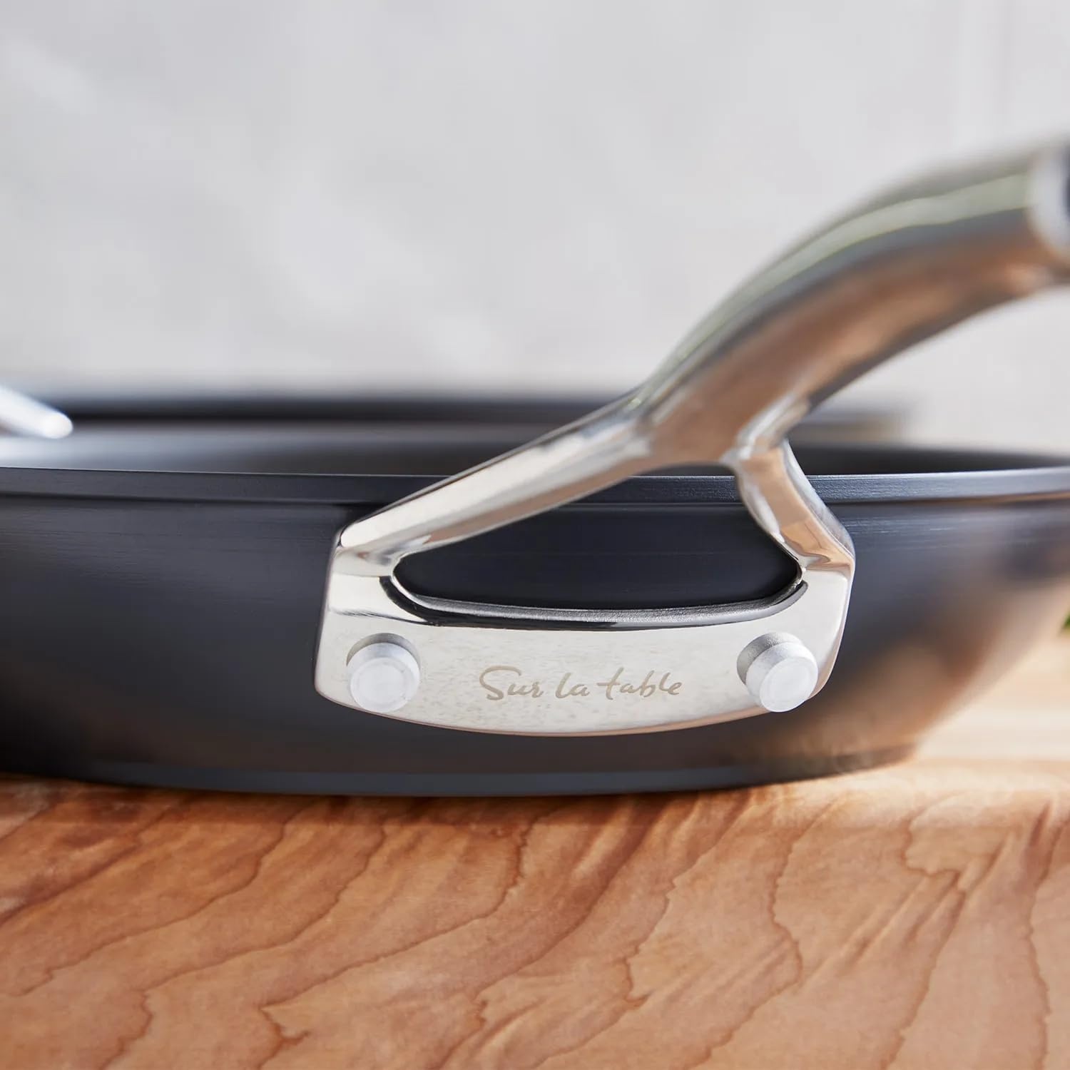 image:imageSur La Table Classic Hard Anodized Ceramic Nonstick Skillet Set of 2 8 amp 10 Aluminum