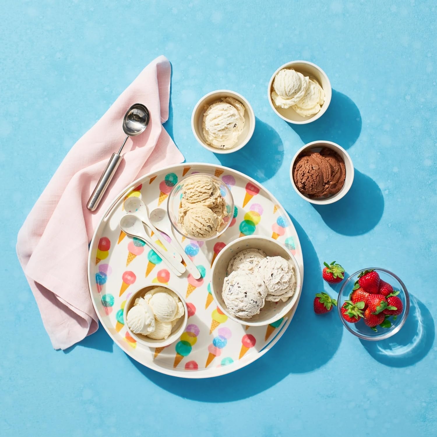 image:imageSur La Table Cookies amp Cream Ice Cream Starter Pink